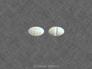 Image of Alprazolam 0.25 mg-GG
